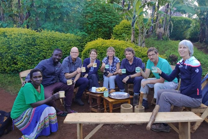 3 Days sipi falls tours and coffee - Coffee in the village: roasting, pounding, and tasting what Uganda grows