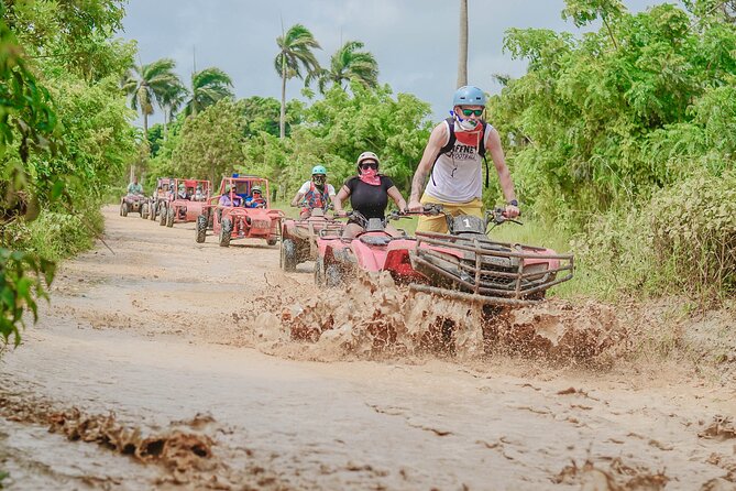 Buggy Ride Into the jungle with cave coffee & chocolate tasting - Getting muddy: your buggy ride start at Macao Buggies Punta Cana
