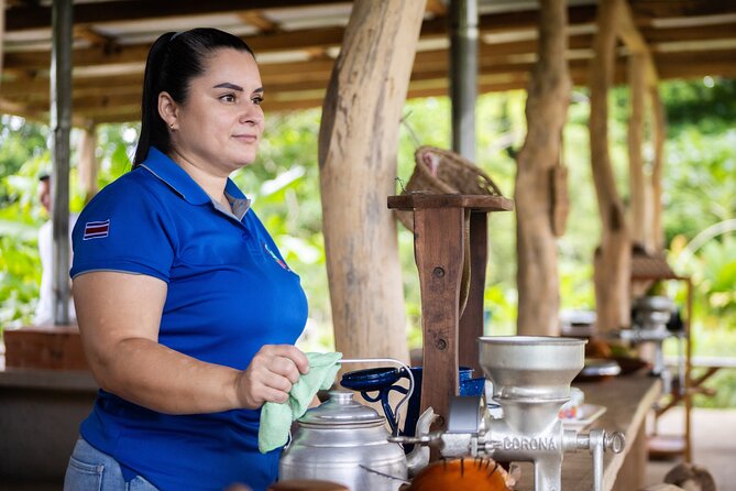 Coffee & Chocolate Tour+Sloths Park & Llanos de Cortez Waterfall - Stop 3: Llanos de Cortés Waterfall—stairs, shoes, and wading time