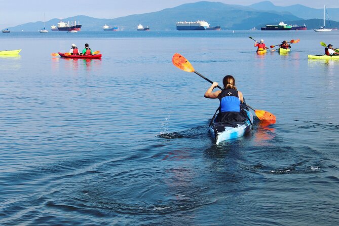 Granville Island Vancouver Kayak Tour with Coffee & Snacks (3hrs) - English Bay Coffee and Snack Break: The Best Part for Most People