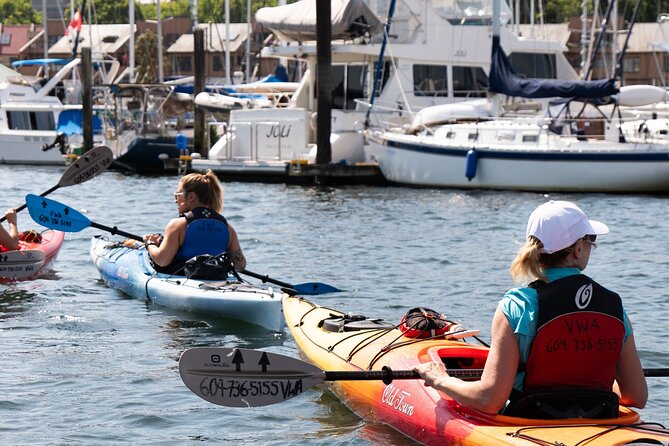 Granville Island Vancouver Kayak Tour with Coffee & Snacks (3hrs) - Downtown Quick Looks: Short Stops, Big City Energy