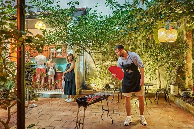 Hanoi Cooking Class: Pho/Bun Cha/Banh Xeo...+Free Egg/Salt Coffee - Enter Rose Kitchen: The Hanoi Garden Villa Setup