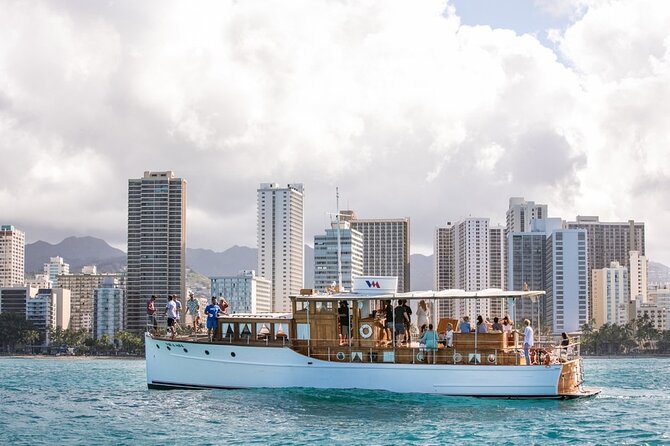 Vida Mia Morning Coffee Cruise - Diamond Head and Waikiki coastline: the best angles are from the water