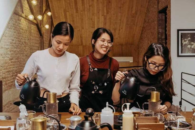 Vietnamese Coffee 101 Workshop - Tasting the Menu: Brown Coffee, Coconut Coffee, Egg Coffee, and More