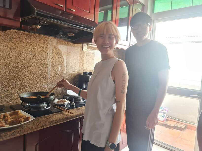 Vietnamese cooking class and coffee making with local girl - The Best Part: Eating in the Cozy Kitchen You Worked In